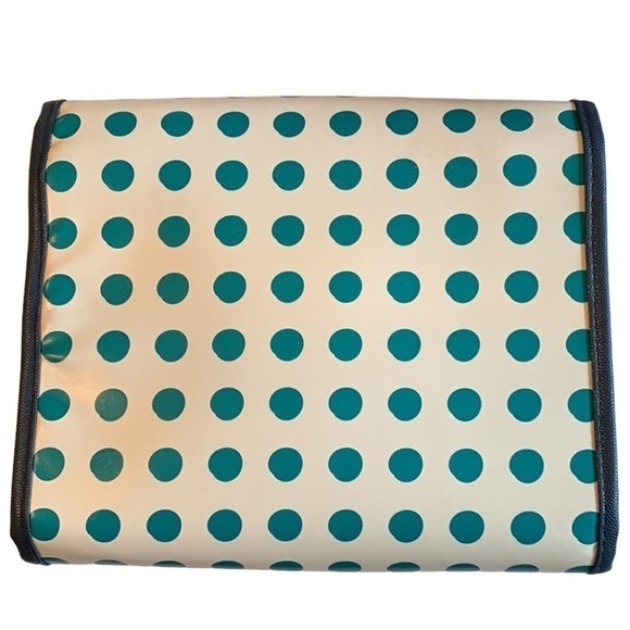 Sophia Joy Hanging Cosmetic Makeup Travel Bag Beauty Organizer Trifold - Picture 4 of 13